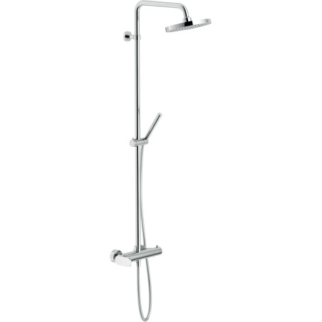 Colonne de douche mécanique douchette monojet et pomme de tête Ø 200 YOYO