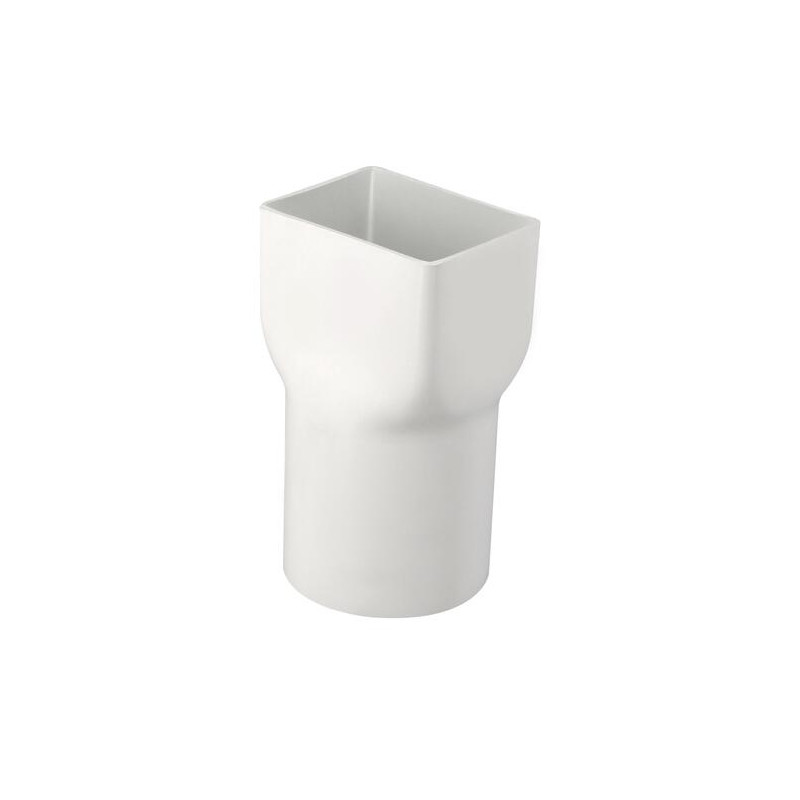 Mamelon mixte f.rect.m.cyl.100 blanc