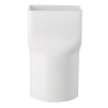 Mamelon mixte f.rect.m.cyl.100 blanc