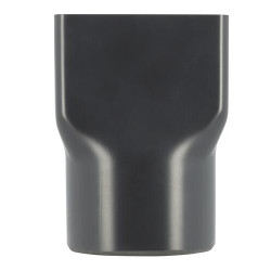 Mamelon mixte, femelle rectangulaire (83x56) et mâle Ø 80, anthracite, TECHTAN®