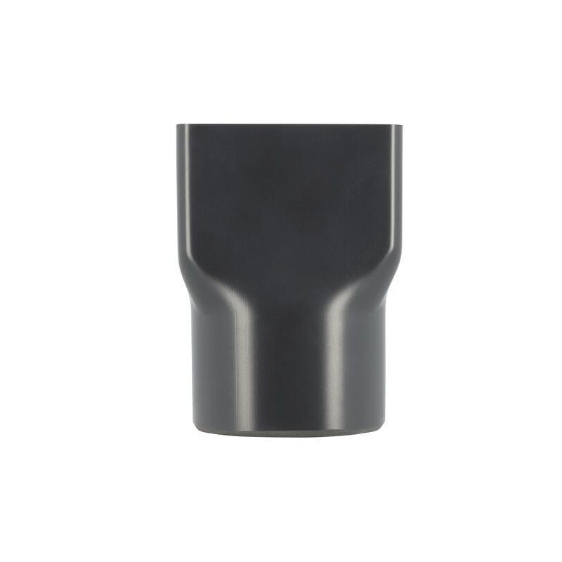 Mamelon mixte, femelle rectangulaire (83x56) et mâle Ø 80, anthracite, TECHTAN®