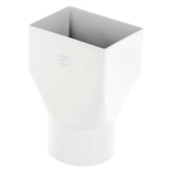 Mamelon mixte f.rect.m.cyl.80 blanc