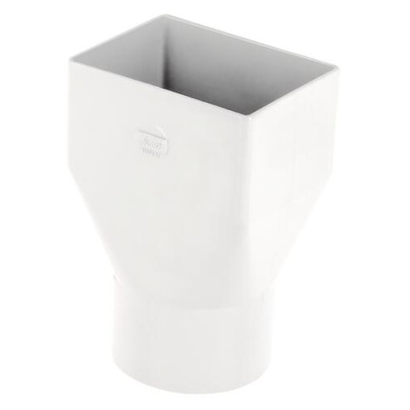 Mamelon mixte f.rect.m.cyl.80 blanc