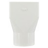 Mamelon mixte f.rect.m.cyl.80 blanc