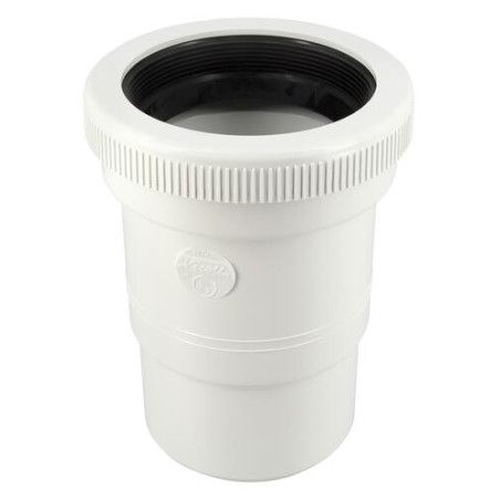 Manchon dilat. horizontale Ø100 blanc