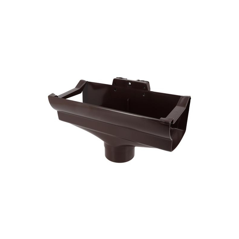OVATION® en TECHTAN®, Ø 80, gouttière à coller LG28, marron