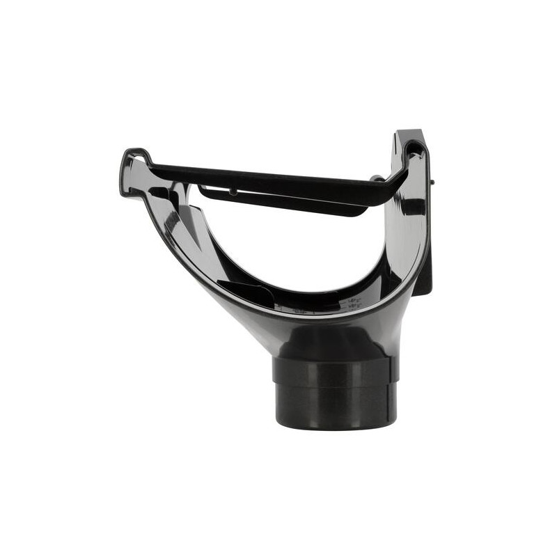 Naissance VODALIS® en TECHTAN®, Ø 80, gouttière demi-ronde LG29, graphite
