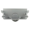 Fond/naissance d'extremite PVC d40/50 - accessoires caniveau bas cab134 pour can