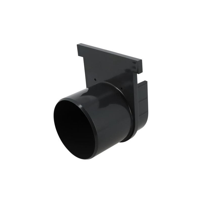 Fond / naissance d'extremite en PVC Ø100 pour caniveau nicoll largeur 100 profo - D.10