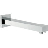 Bec débit mural carré 220 mm SOLE