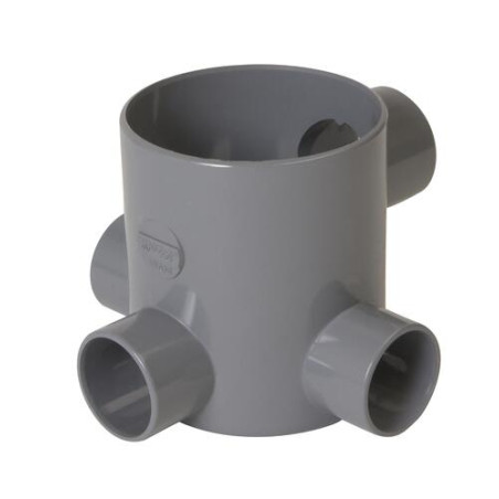 Siphonnette bas Ø100/40/40/40/40-50