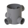 Siphonnette bas Ø100/40/40/40/40-50