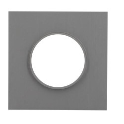 Platine 220x220 e.4mm avec collet