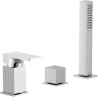 Batterie 3 trous bord baignoire SEVEN