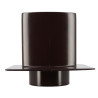 Pied de chute OVATION® en TECHTAN®, descente de gouttière 90x56, marron