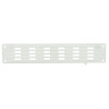 Grille men.rect.plate usage div. l200