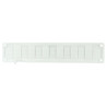 Grille men.rect.plate usage div. l200