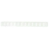 Grille men.rect.plate usage div. l400