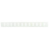 Grille men.rect.plate usage div. l400