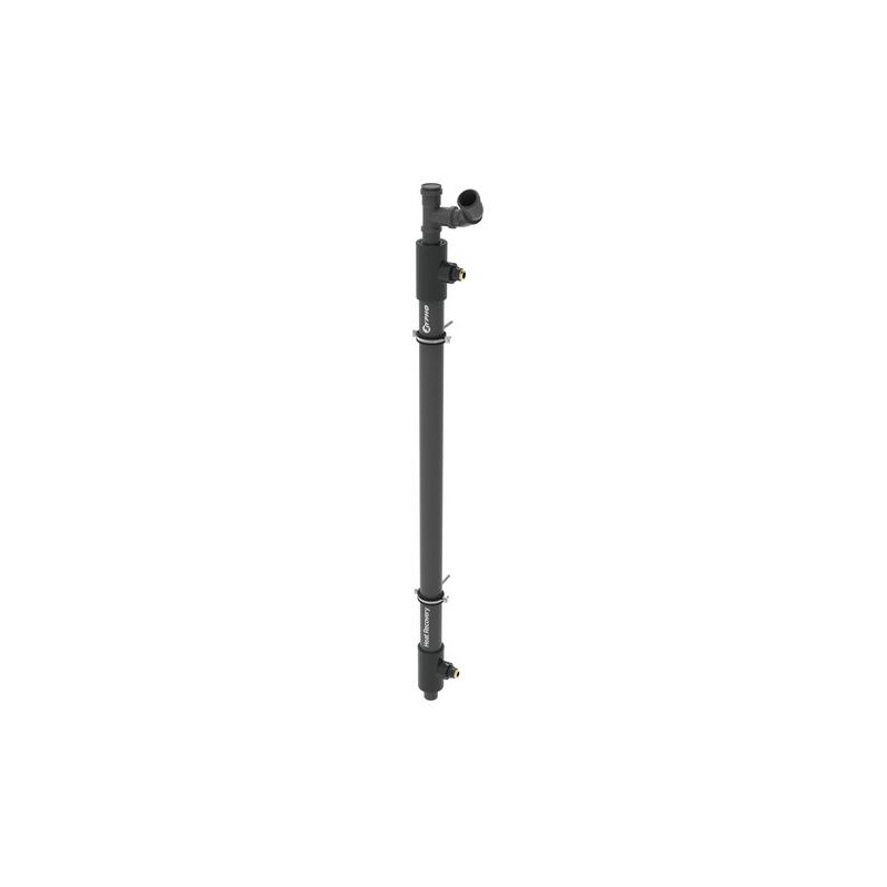 Récupérateur de chaleur PiPe60, vertical, avec coudes d'installation fournis