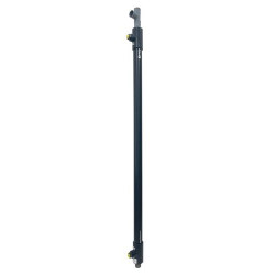 Récupérateur de chaleur PiPe65, vertical, avec coudes d'installation fournis