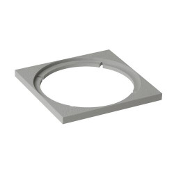 Platine 100x100 pour siphonnette Ø32 et 40