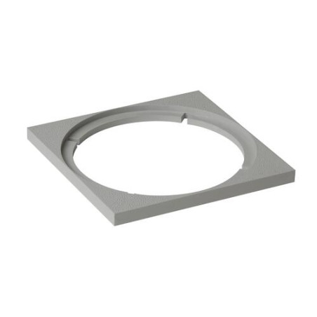 Platine 100x100 pour siphonnette Ø32 et 40