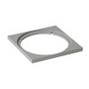 Platine 100x100 pour siphonnette Ø32 et 40