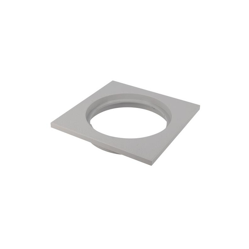 Platine 150 x 150 mm grise