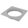 Platine 150 x 150 mm grise