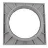 Platine 150 x 150 mm grise