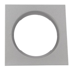Platine 150 x 150 mm grise