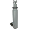 Piege a sable dn100 avec sortie dn100 bas, telescopique et ajustable 360°