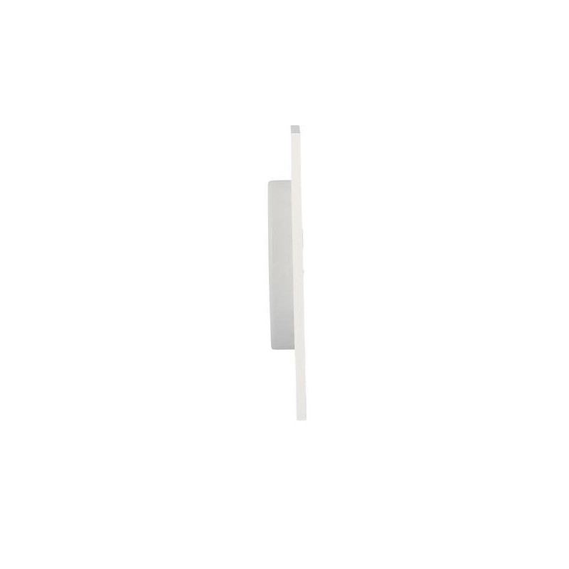 Platine pour siphon sol carrele blanche