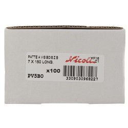 Pattes a vis long.50 boite de 100