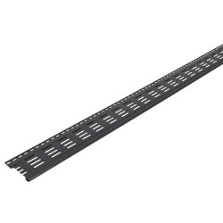 Profilé ventilation BELRIV®Tradi, 2 m, surface ventilation 77 cm²/ml, anthracite