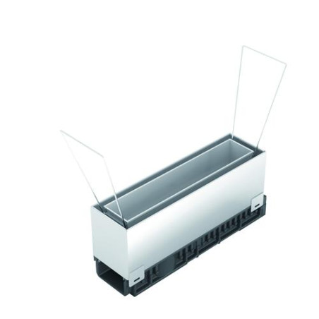 Regard acces 100 hd inox 430 prof.0 c250 fente