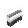 Regard acces 100 hd inox 430 prof.2 c250 fente