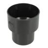 Réduction concentrique TECHTAN®, Ø 80/100, tube de descente Ø 80/100, graphite
