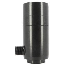 Récupérateur d'eau pluviale en TECHTAN®, descente de gouttière Ø 80, graphite