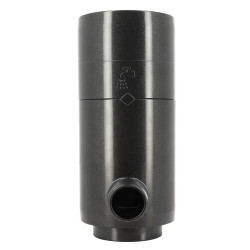 Récupérateur d'eau pluviale en TECHTAN®, descente de gouttière Ø 80, graphite