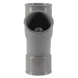 PVC culotte double parallele Ø32 femelle / femelle évacuation