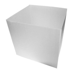Retenue d'isolant en polypropylène cannelé, hauteur 500 mm