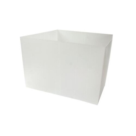 Retenue d'isolant en polypropylène cannelé, hauteur 375 mm