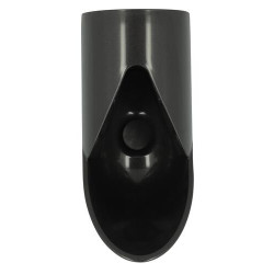 Pied de chute esthétique en TECHTAN®, pour tube de descente Ø 80, graphite