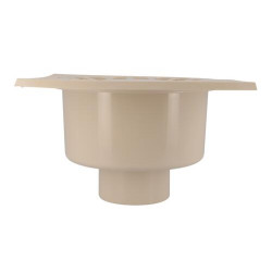 Siphon cour 30-30 sortie vert. Ø110 sable