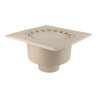 Siphon cour 30-30 sortie vert. Ø110 sable
