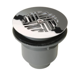 Bonde siphoide Ø90 sort.vert.gr.inox