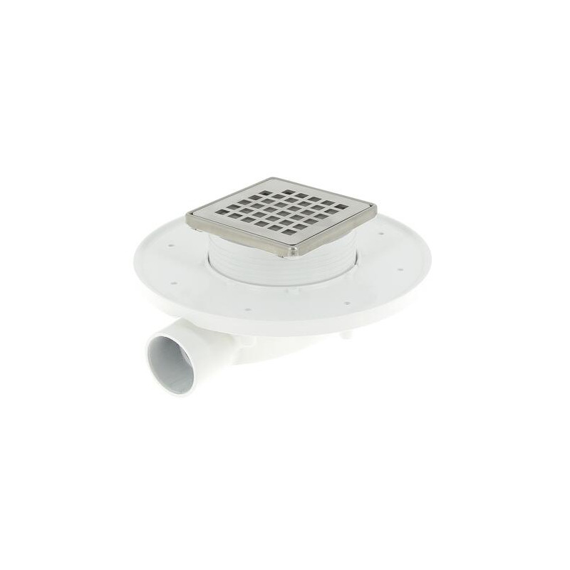 Siphon de douche DOCIA®XS Magnetech®, faible hauteur, sortie horizontale, Ø 40 - réf. SFH10IC