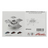 Siphon de douche DOCIA®XS Magnetech®, faible hauteur, sortie horizontale, Ø 40 - réf. SFH10IC